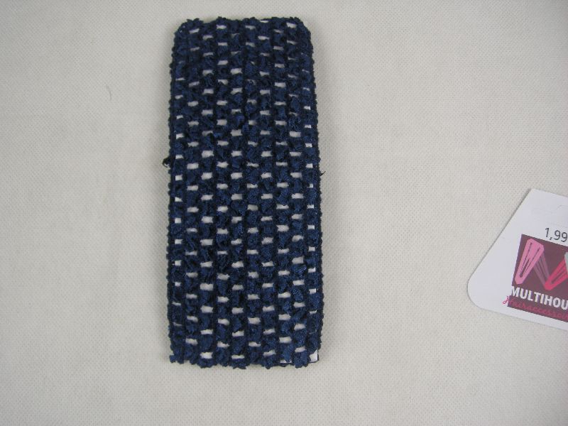 (image for) Haarband opengewerkt blauw. - Klik op afbeelding om te sluiten